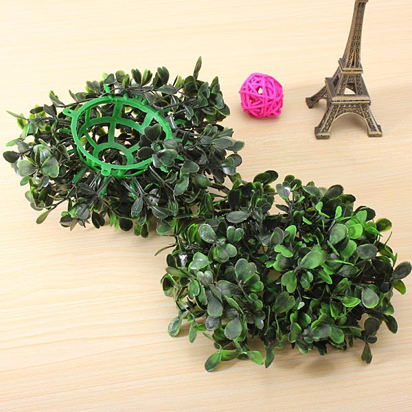 Plastic Artificial Topiary Ball Tree