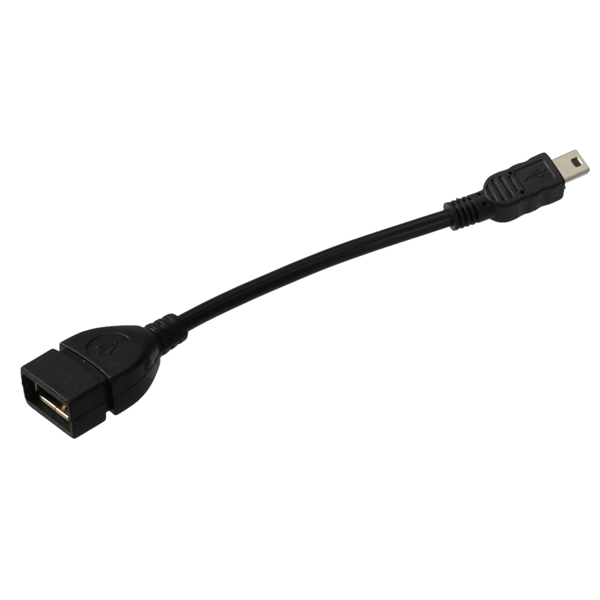 

Мини 5 контактный разъем для USB 2.0 типа женского Разъем OTG адаптер хоста короткий кабель
