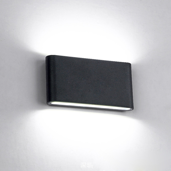 

Современный 12W COB LED Black Wall Бра светлый IP65 Водонепроницаемы Крытый На открытом воздухе декор AC85-265V