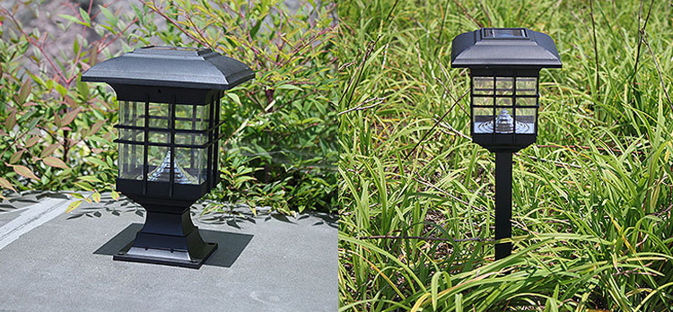 Solar Power 3 White LED Waterproof Light Garden Lawn Landscape Decoration Lamp