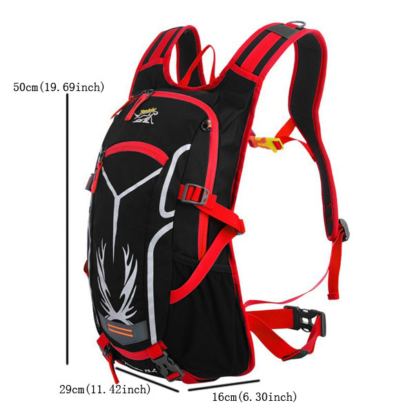 Men Women, Nylon Waterproof Cycling, Hiking Inner Water Bag, Backpack Shoulders Bag