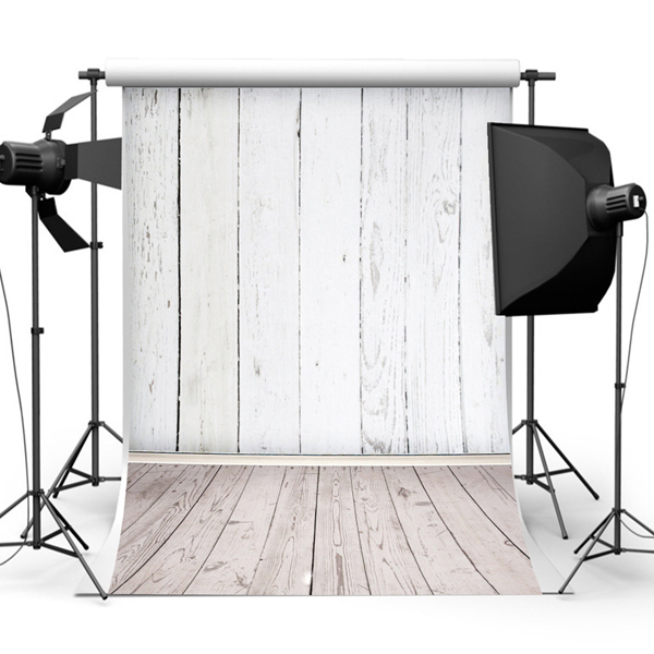 

5X7ft белый шелк деревянная стена пол фотографии фоном фон съемки фото студия реквизита