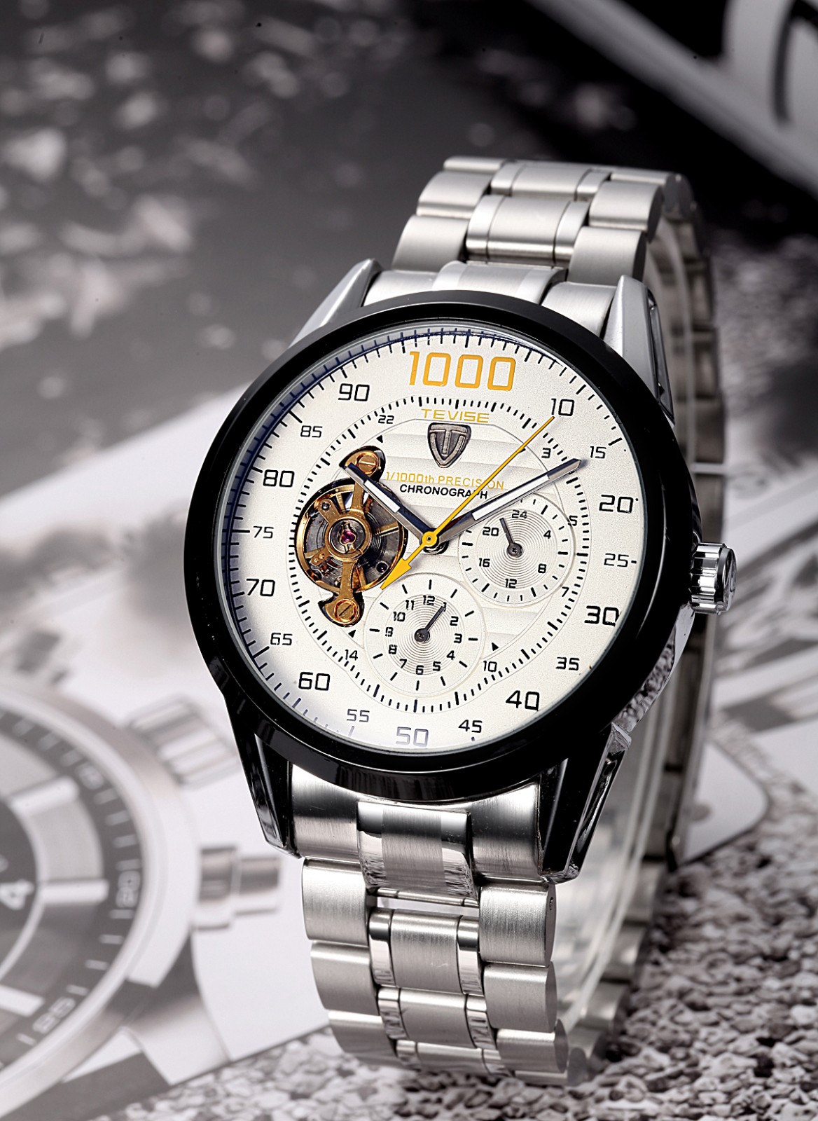 Tevise 8378 Mechanical Watch
