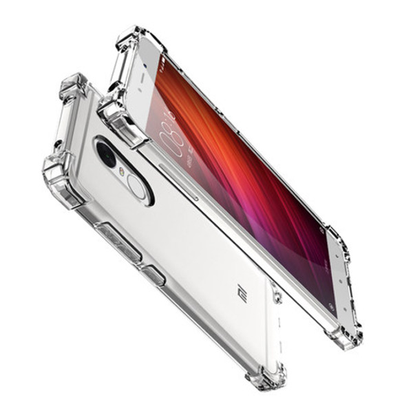 

Thick Corners Airbag Drop-resistance TPU Soft Transparent Protective Case For Xiaomi Redmi Note 4