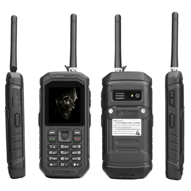 

JEASUNG X6 IP68 2.4 дюймов 2500mAh UHF Walkie Talkie Torch Bluetooth Dual SIM Водонепроницаемы Feature Phone