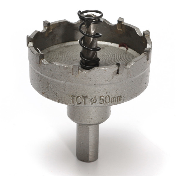 10pcs 16-53mm TCT Carbide Alloy Hole Saw Cutter Set Drill Bit