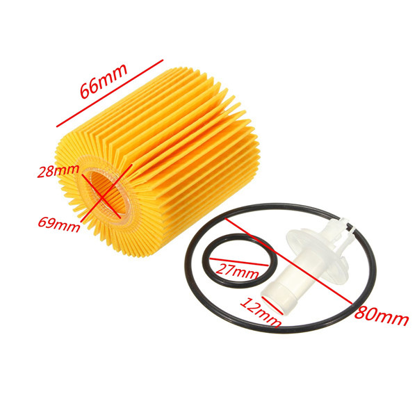 Engine Oil Filters+Gaskets Cleaner Drain Plug For Toyota #04152-YZZA1