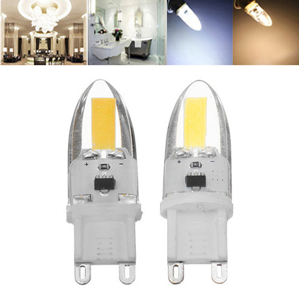 

G9 1.8W Dimmable COB1505 180LM Теплый белый Чистый белый Светодиодный Лампа AC110V AC220V