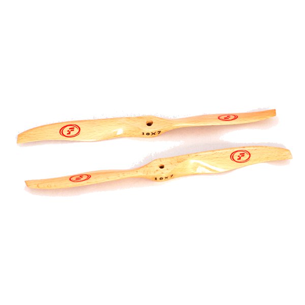 

10x7 1070 10*7 Wood Propeller CW CCW 1 Pair For MTD My Twin Dream I-Soar ISO Airplane