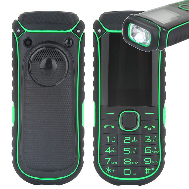 

A5000 + 1.77 дюймов 4400mAh OTG Фонарик Bluetooth MP3 MP4 Dual Сим-карты на открытом воздухе Прочный телефон Функциональный телефон