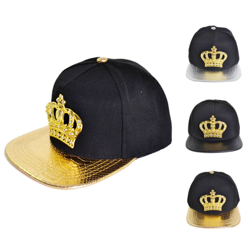

Женское Шляпы Snapback Crown KING Бейсбольные шапки Мужские регулируемые хип-хоп шляпы