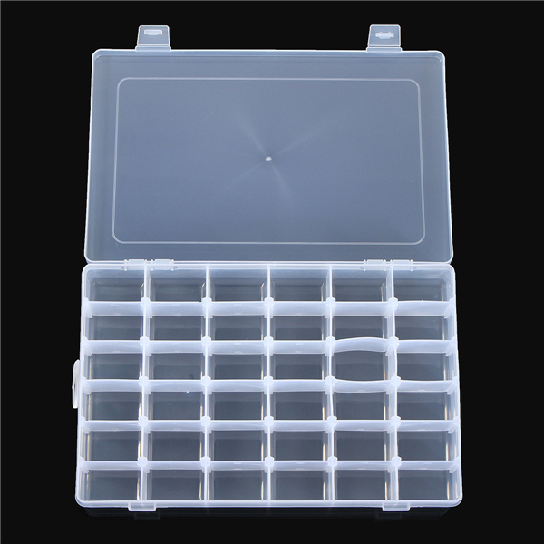 36 Compartment Clear Organizer Storage box