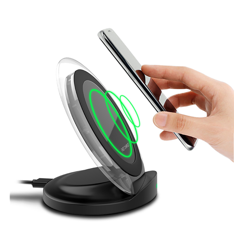 

Qi Wireless Charger Fast Charger Holder For Samsung Galaxy S8 Plus S6 edge Plus S7 S7 Edge