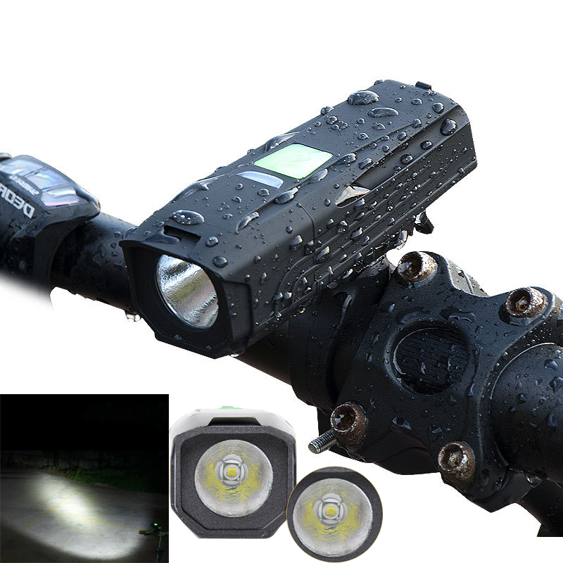 

XANES XL17 650LM T6 LED Cycling Light 5 режимов IP65 Водонепроницаемы USB аккумуляторная передняя подсветка велосипеда