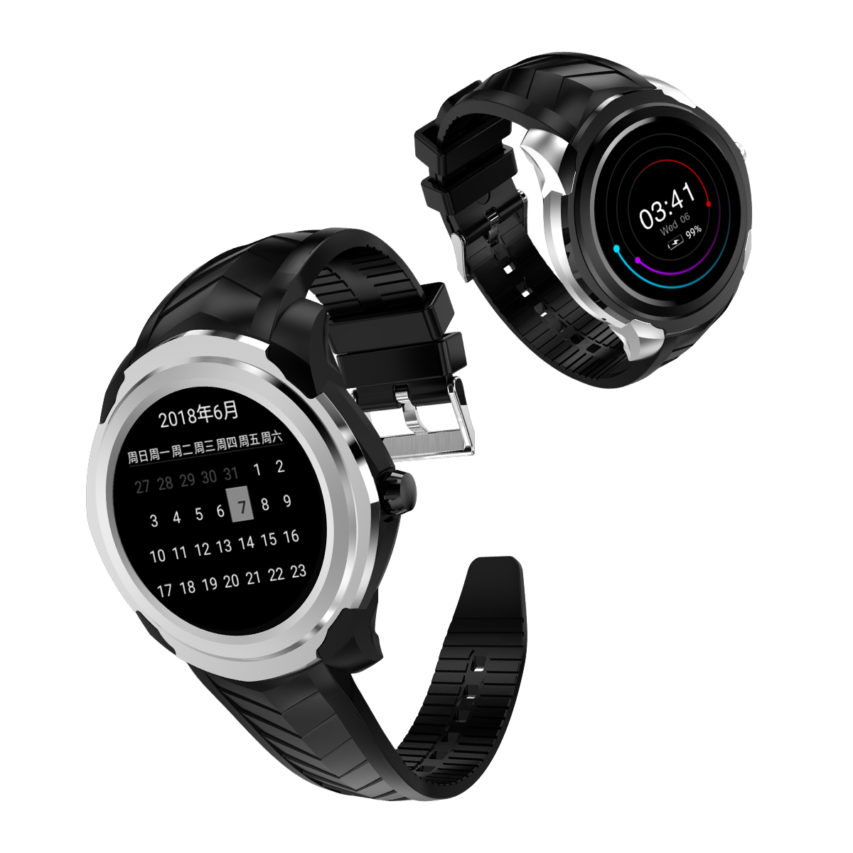 

Bakeey C1 1.3inch 512MB 8GB GPS Сердце Тариф Монитор Шагомер Bluetooth Smart Watch для iPhone X 8 / 8P