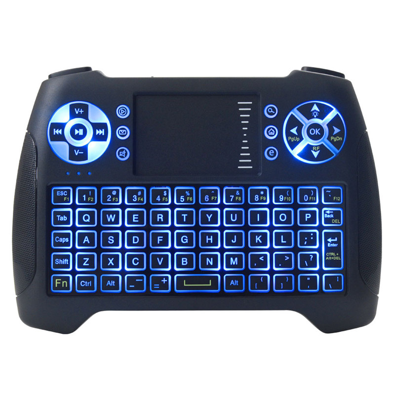 

2.4GHz Mini Backlit Wireless Клавиатура Air Мышь с сенсорной панелью для Android TV Коробка Mini PC