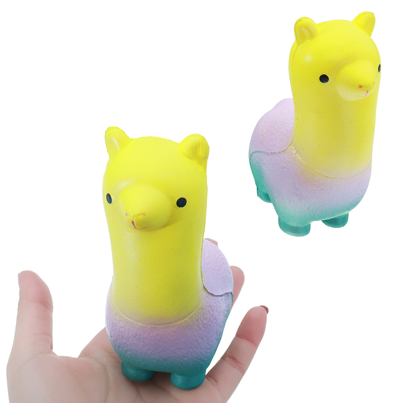 

Jumbo Squishy Colored Alpaca Candy 12CM Soft Медленный Rising Stretchy Squeeze Kid Toys