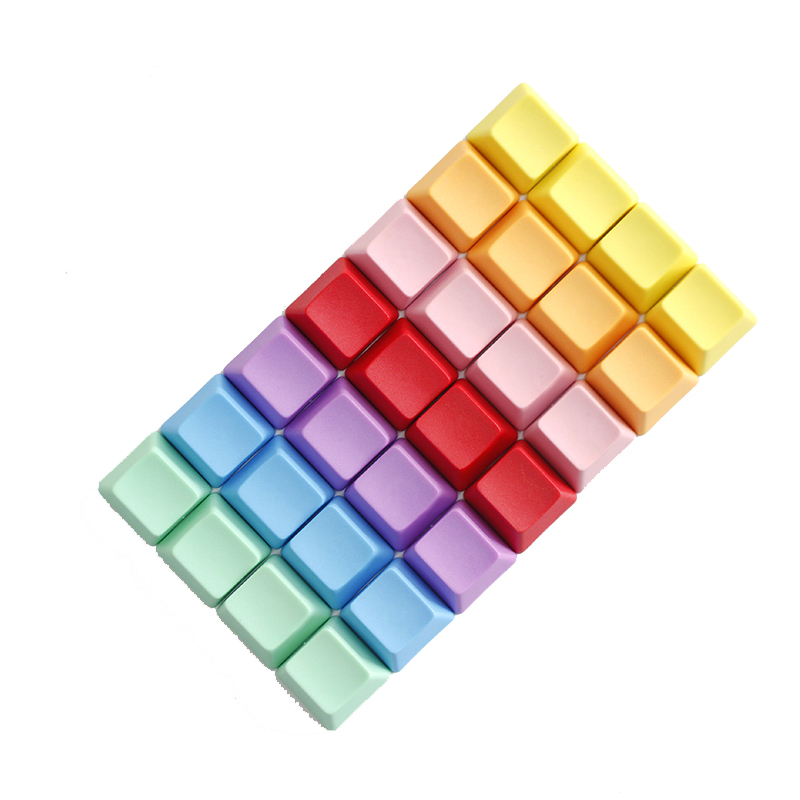 

4Pcs a Набор пустых R1 R2 R3 R4 Многоцветный PBT Толстый OEM-профиль Keycaps для Механический Клавиатура