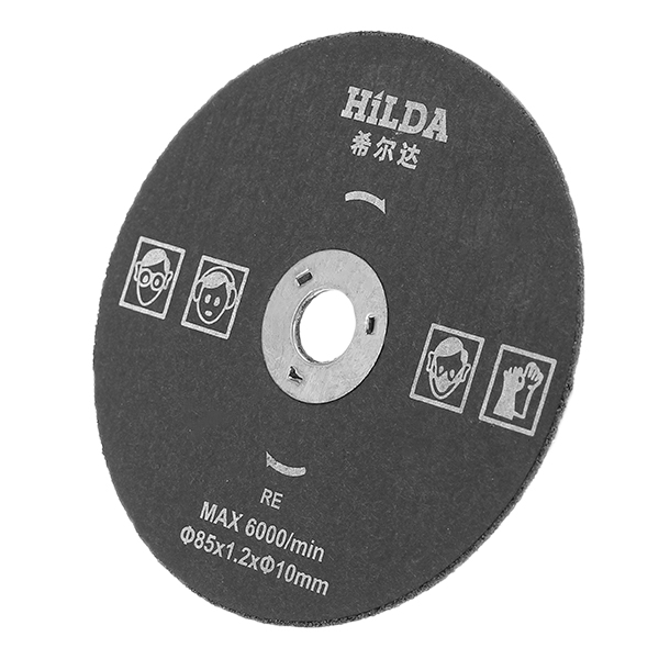 HILDA 10mm/15mm Resin Cutting Disc 85x1.2mm Saw Blade for Steel Iron