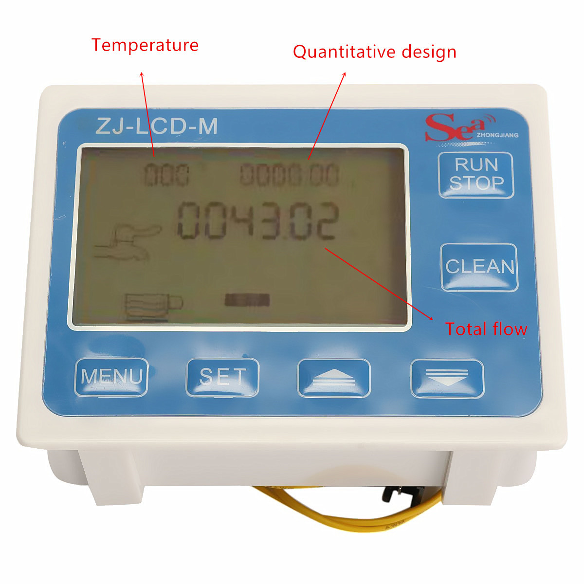 Water Flow Control LCD Meter