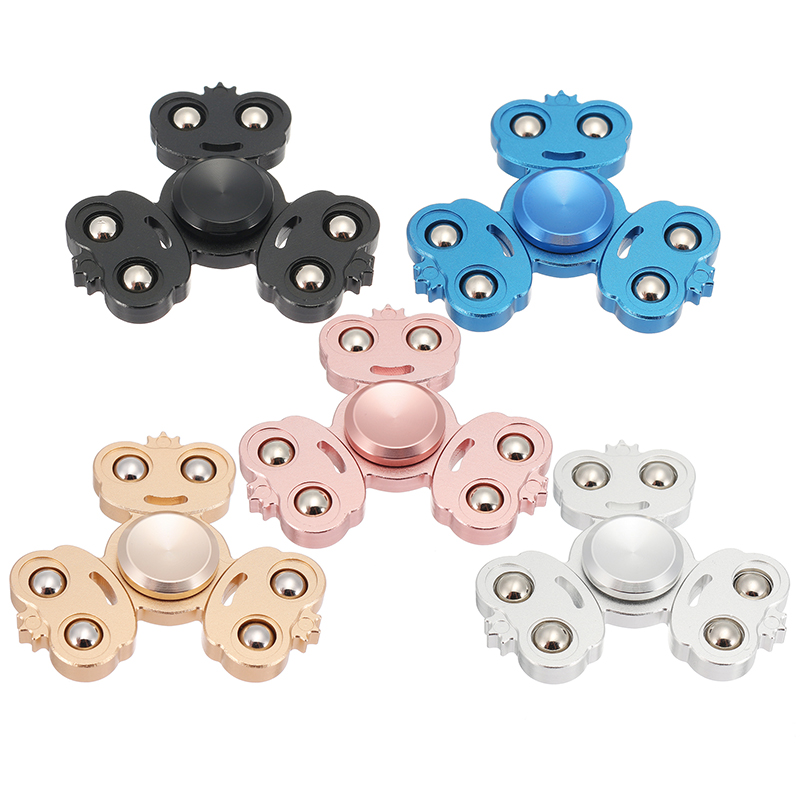 

Frog Shape Tri Spinner Rotating Fidget Hand Spinner ADHD Autism Reduce Stress Focus Attention Toys