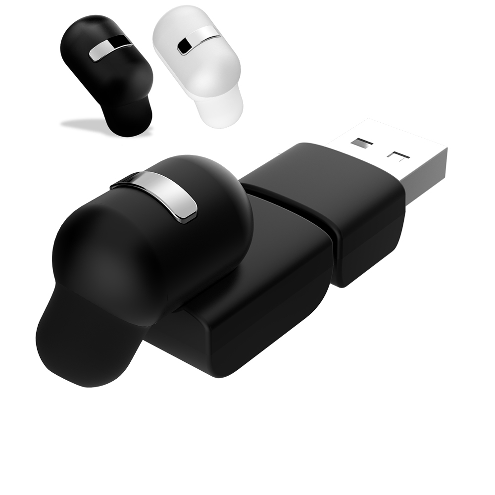 

LUSENCE Solo Stealth Mini Wireless Bluetooth Наушник Наушники с магнитным зарядным устройством USB
