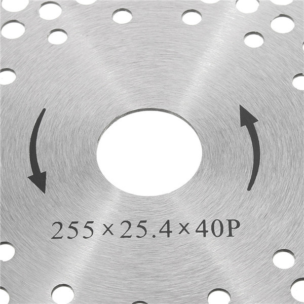 25.4mm 10 Inch 40 Teeth Carbide Blade for Brush Cutter Strimmer