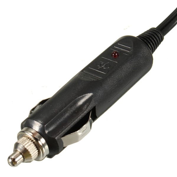 2m 12V Car Cigarette Lighter With a Waterproof Cover Extension Cable Adapter