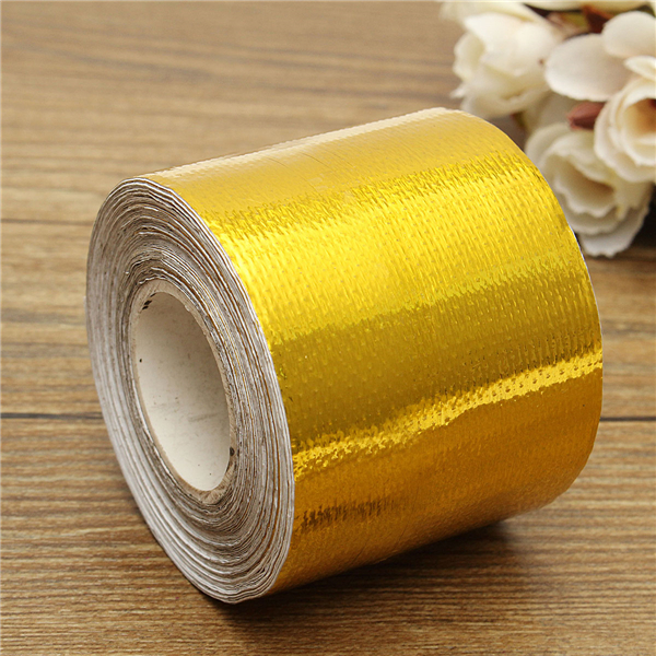 Adhesive GOLD High Temperature Heat Shield Wrap Tape