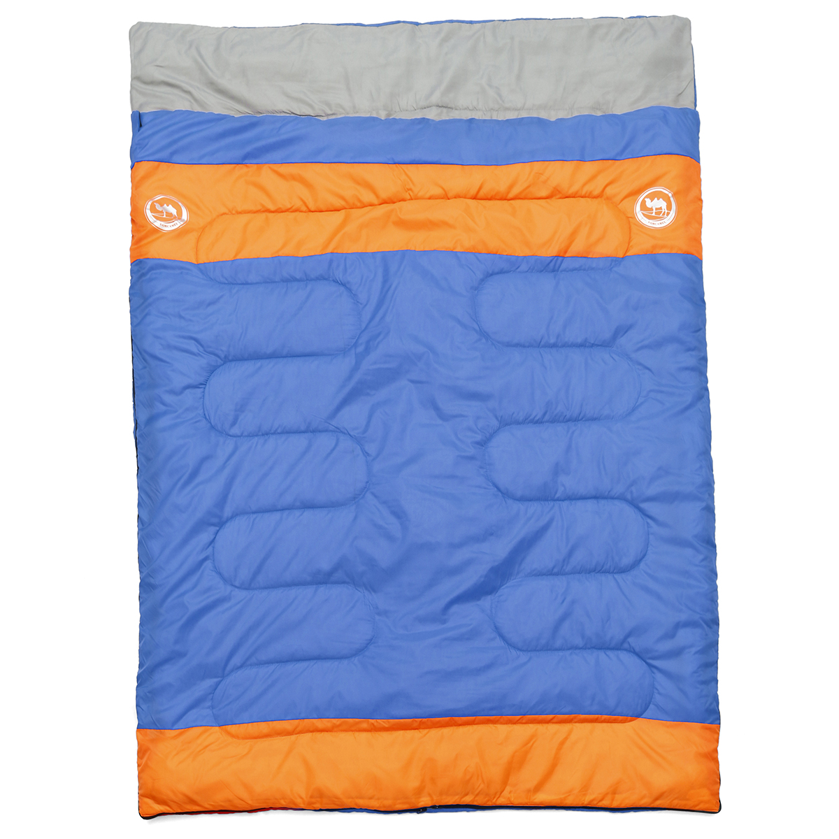 

Outdoor Camping 2 People Double Sleeping Bag Waterproof Thermal Folding Sleeping Pad