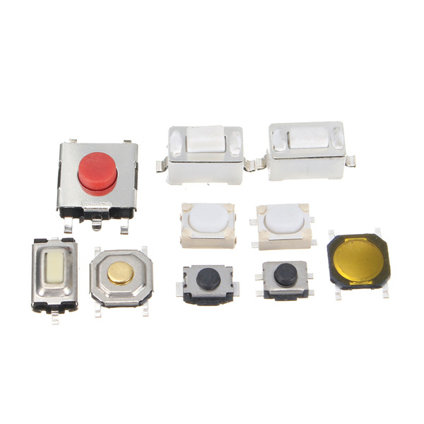 10 Types Tactile Push Button Switch Car microswitches