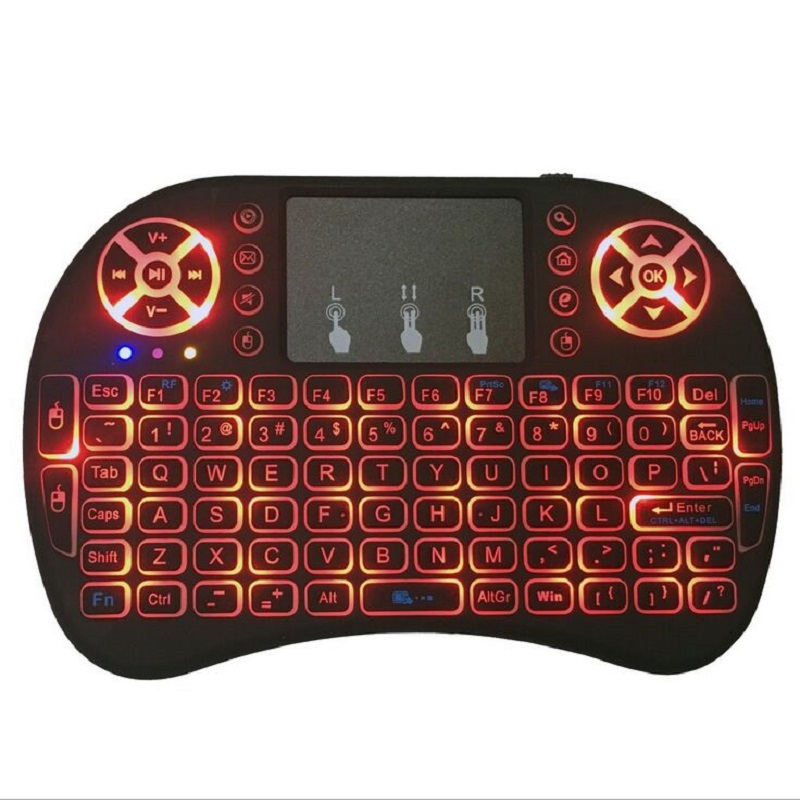 i8 three color backlit air mouse