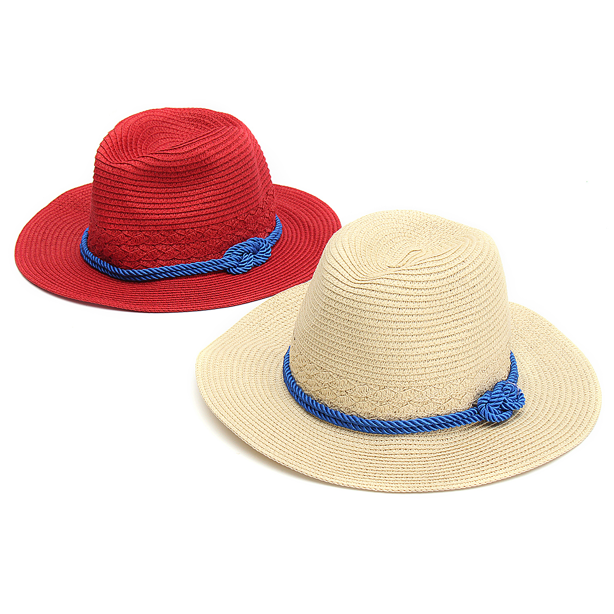 

Женщины дамы веревки соломенные шляпы лето пляж солнце крышка дискета широкими полями складную панама