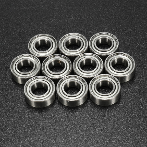 10pcs 687ZZ 7x14x5mm Miniature Roller Bearings Metal Shielded Ball Bearing