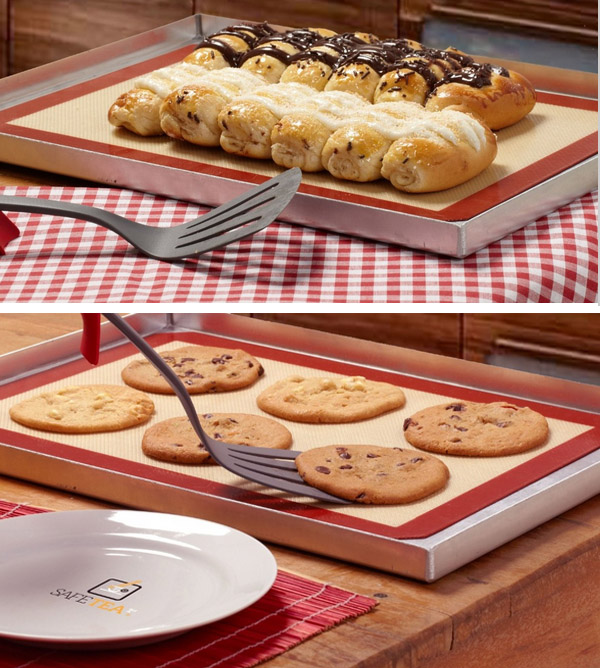 40x30cm Silicone Baking Mat Fiberglass Non-stick Baking Cake Cookie Bread Pad 