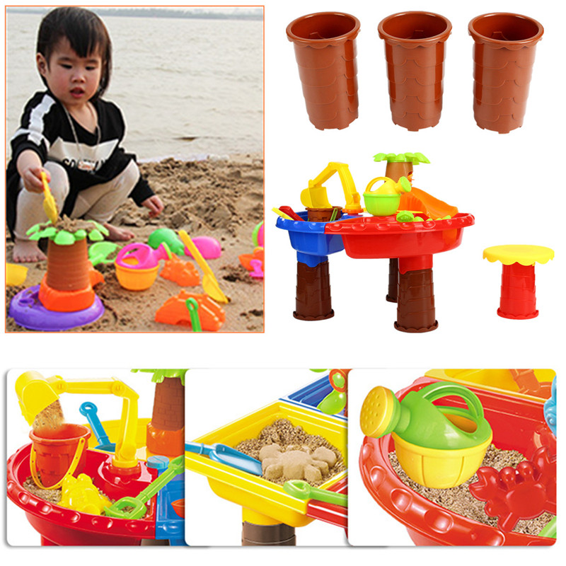 

22Pcs / set Kids Пляжный Игрушечный песок Воспроизведение игрушек Fun Summer Multiplayer Toos Набор