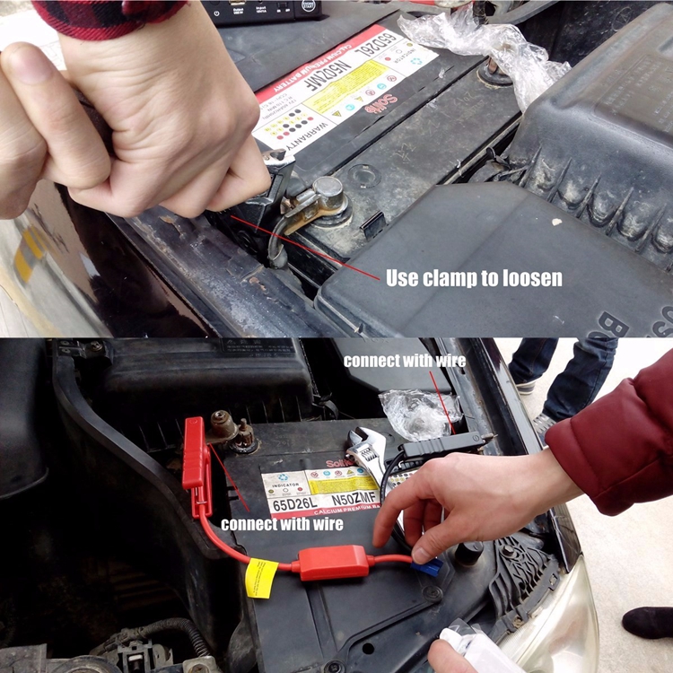 69800mAh Car Jump Starter Power Bank Backup Charger Multifunction Emergency