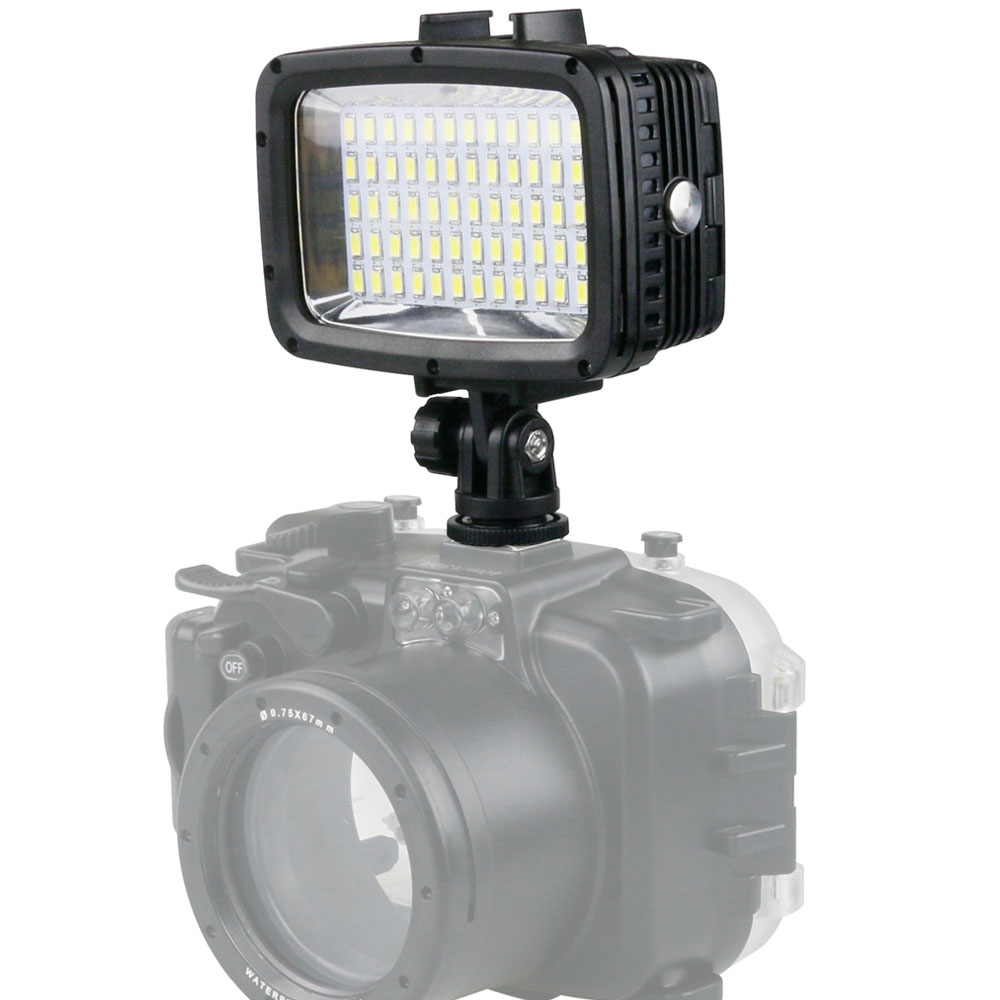 

40m Водонепроницаемы Под водой LED Видео камера Заполняет светлую фотографию Лампа для Gopro Sjcam Xiaomi Yi