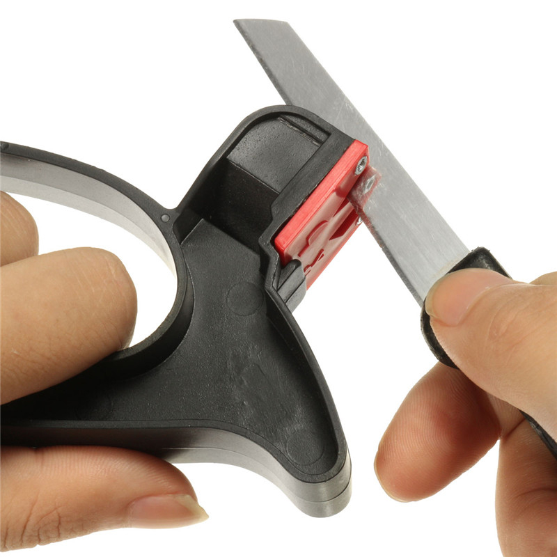 

Mrossa Tungsten Carbide Handheld Портативный нож Точилка Кухонный нож Точильный камень