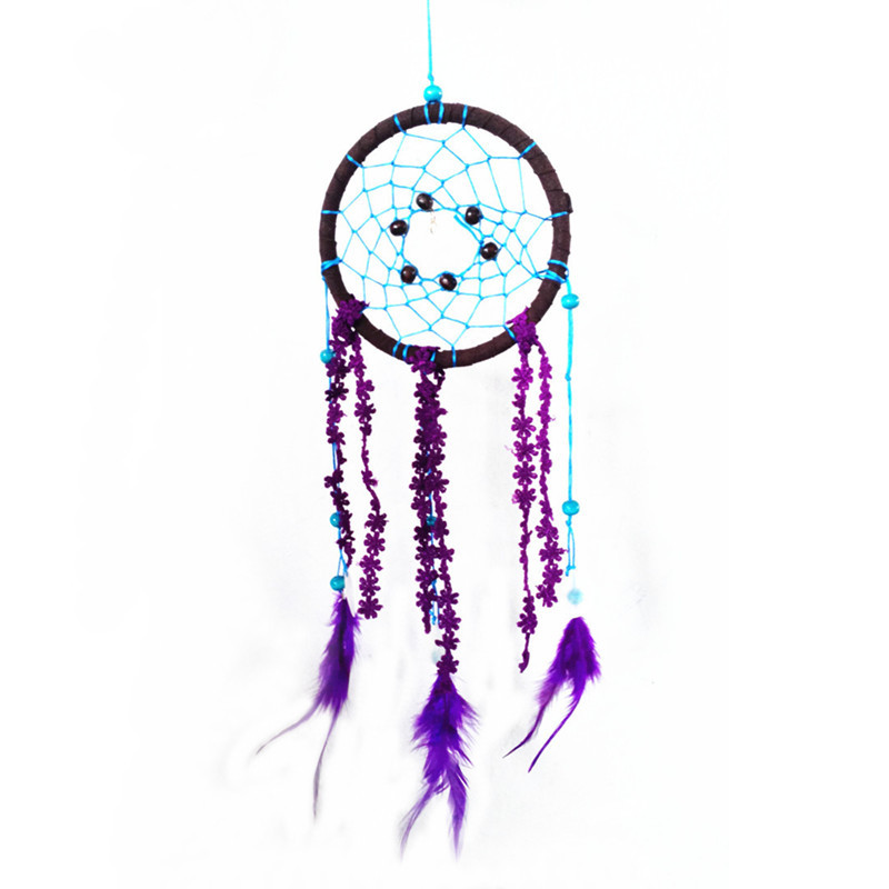 Purple Feather Dream Catcher