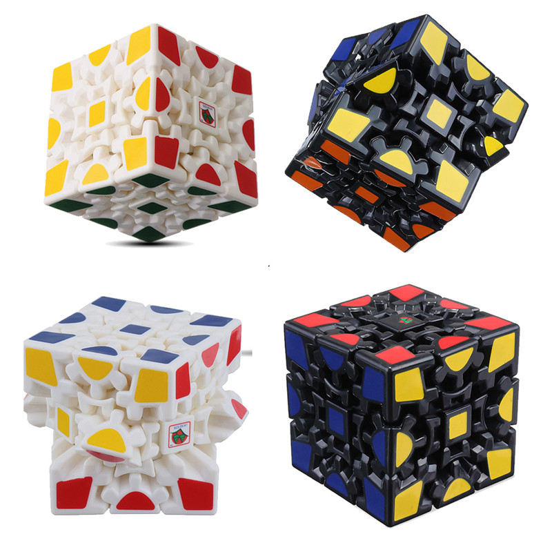 

Three Order Gear Cube Anxiety Stress Relief Fidget Toy Focus Adults Kids Attention Gift