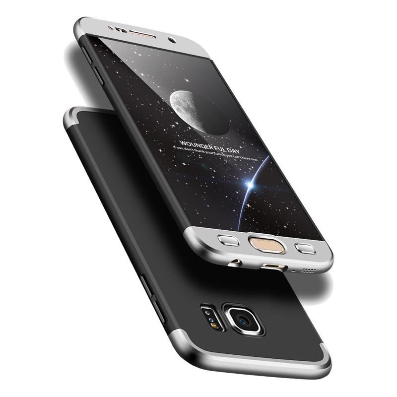 

Bakeey ™ 3 в 1 Double Dip 360 ° Все тело Твертый ПК Чехол для Samsung Galaxy S6/S6 Edge