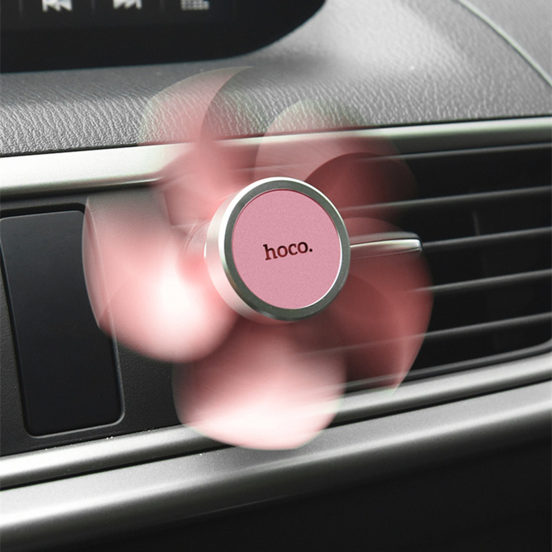 

HOCO Цветочный охлаждающий вентилятор Мощный магнитный Авто Подставка для переносного вентилятора для iPhone Xiaomi