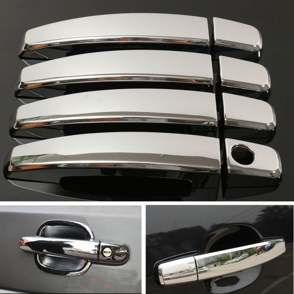8Pcs Set of Handle Cover Handle Shell for Chevy Malibu Cruze Traverse Saturn Aura GMC Terrain