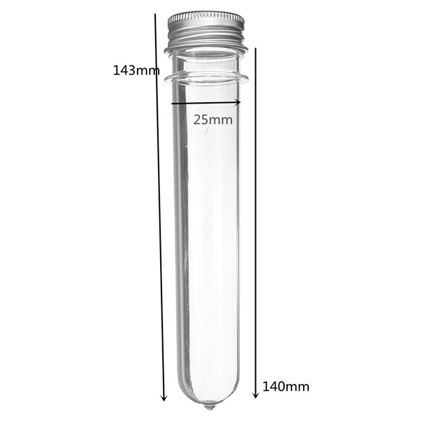 14cm Plastic Lab Test Tubes Liquid Holder