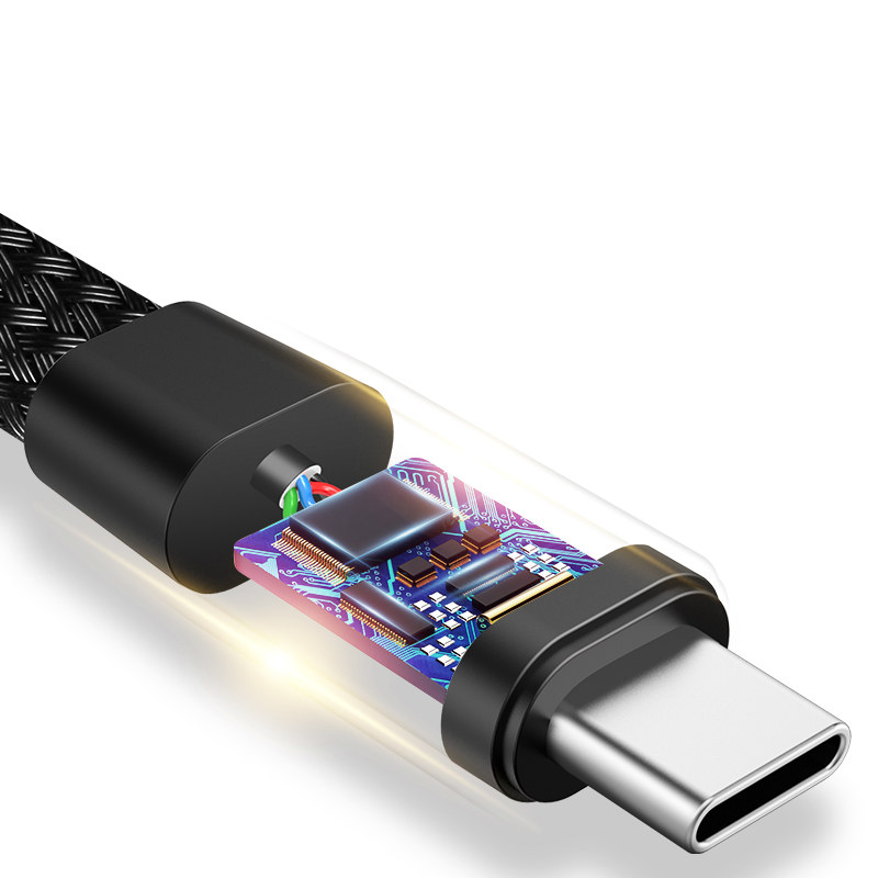 

CAFELE 2.1A USB Type-C Быстрая зарядка кабеля для передачи данных 0,6 м для Samsung S8 Xiaomi mi5 mi6 Huawei P9