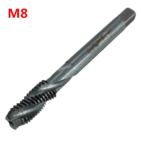 M3/M4/M5/M6/M8 HSS Nitride Screw Tap 