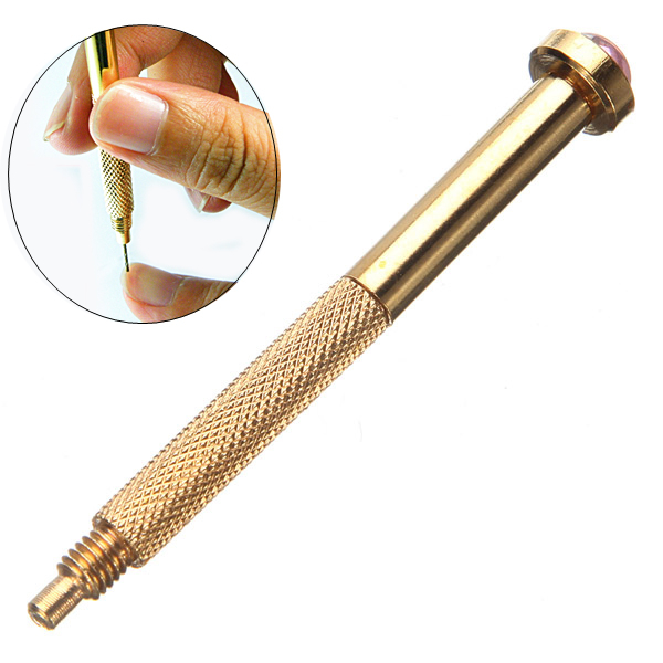

2x Nail Art Piercing Hand Drill Tool Tips Dangle Pierce