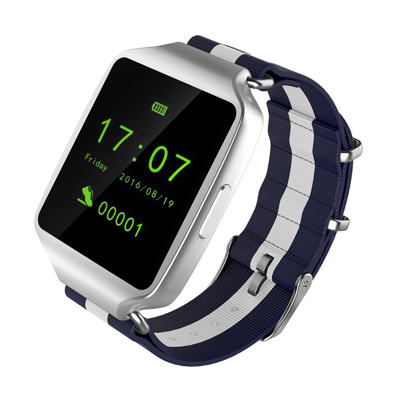 

L1 Bluetooth 4.0 MTK2502 1.54 дюймов Nylon Ремень Smart Watch для Android IOS