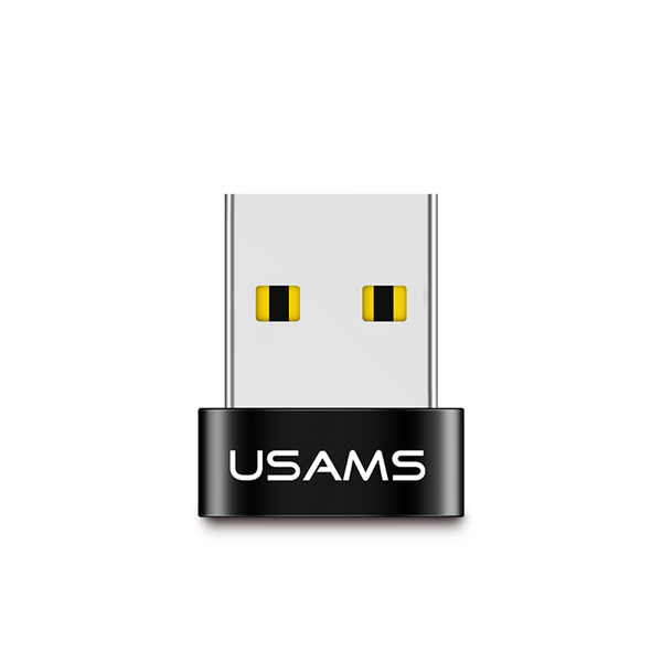

USAMS 2 in 1 2.4A USB Male to Type C Female OTG Adapter Data Sync Charging For Oneplus 5t Xiaomi 6